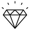 Ícone - Diamante Ícone - Diamante