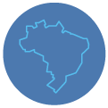 Ícone - Mapa do Brasil Ícone - Mapa do Brasil