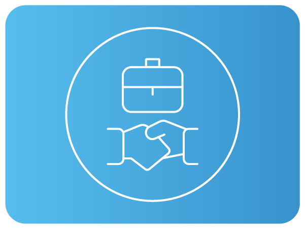 Símbolo visual de acordo e consolidação de relações de negócio. Símbolo visual de acordo e consolidação de relações de negócio.